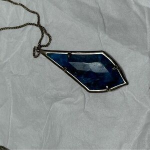 Kendra Scott blue long necklace